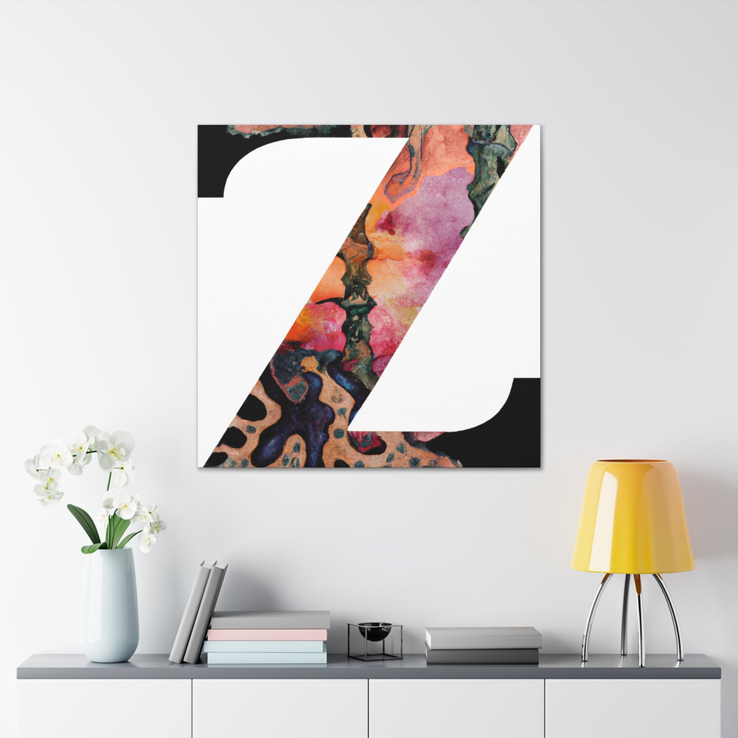 "Z Beyond Belief Rococo" - Canvas