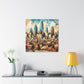 "City of Steel Horizons" - Canvas