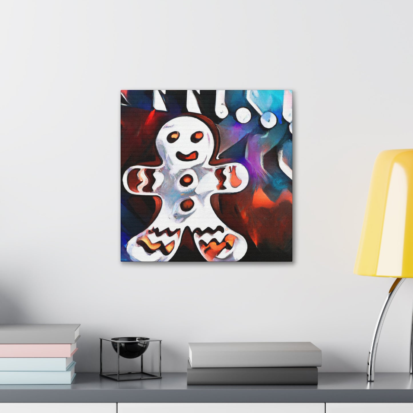 Gingerbread Man Murals - Canvas