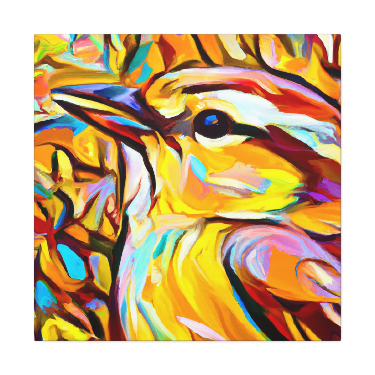 Carolina Wren Wonderment - Canvas