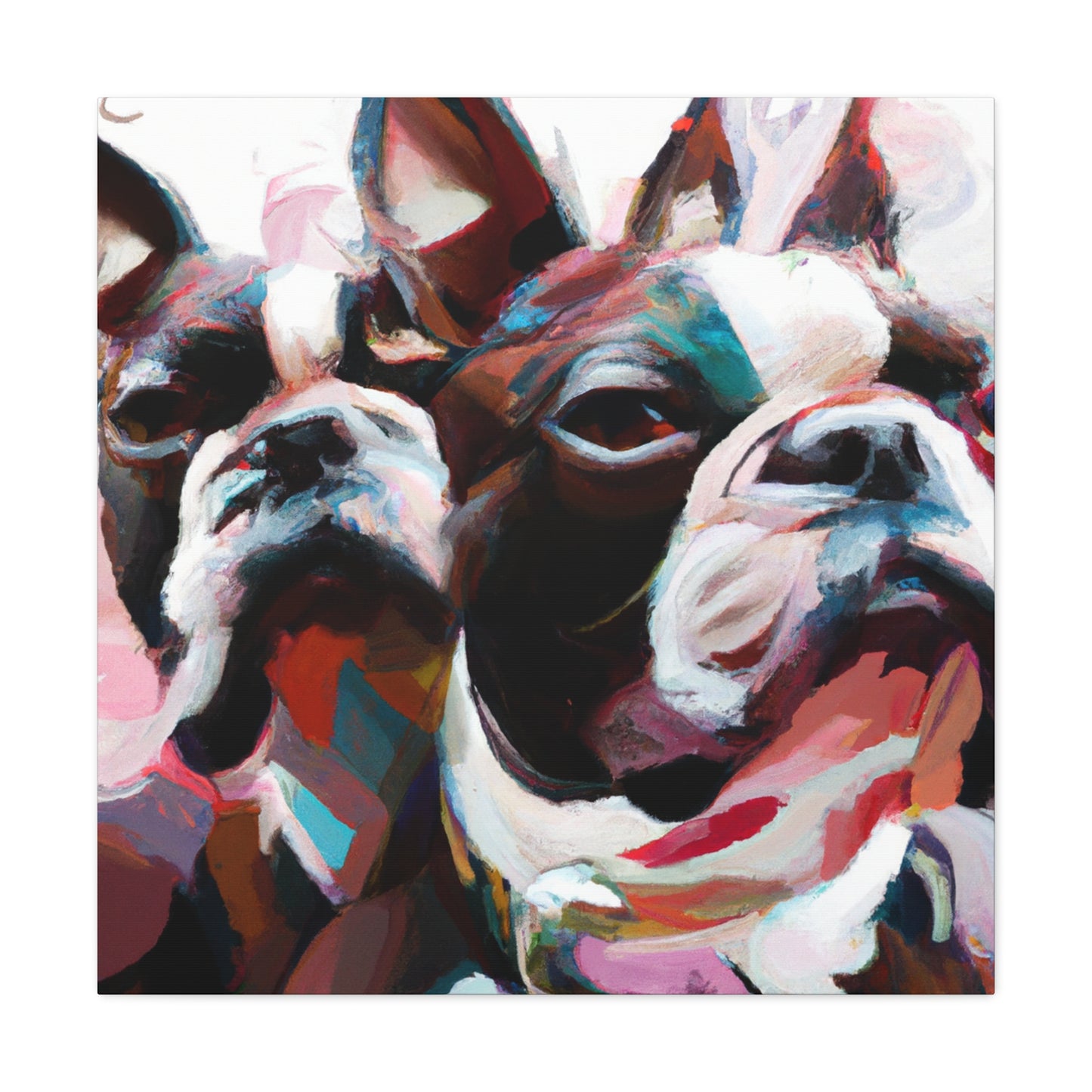 Boston Terrier Dreamscape - Canvas