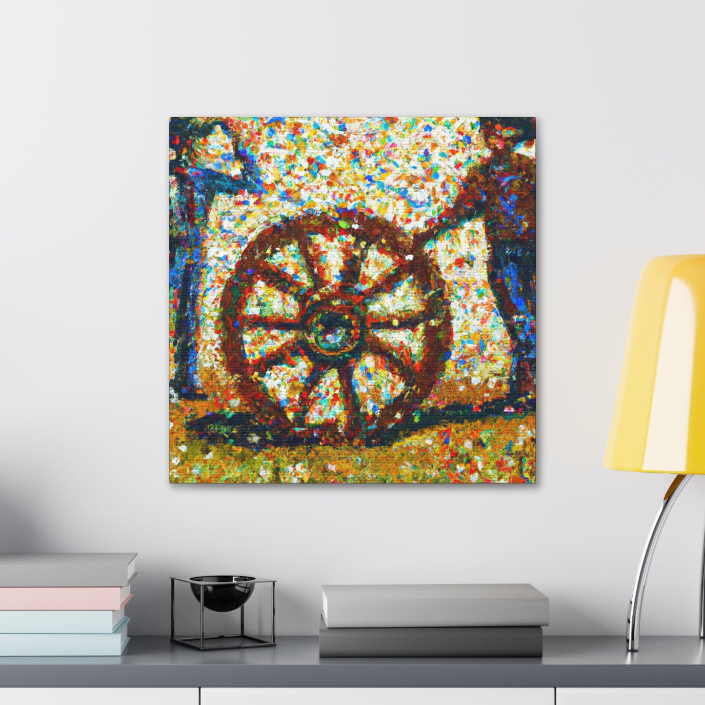 "Wheel of Time Pt. I" - Canvas