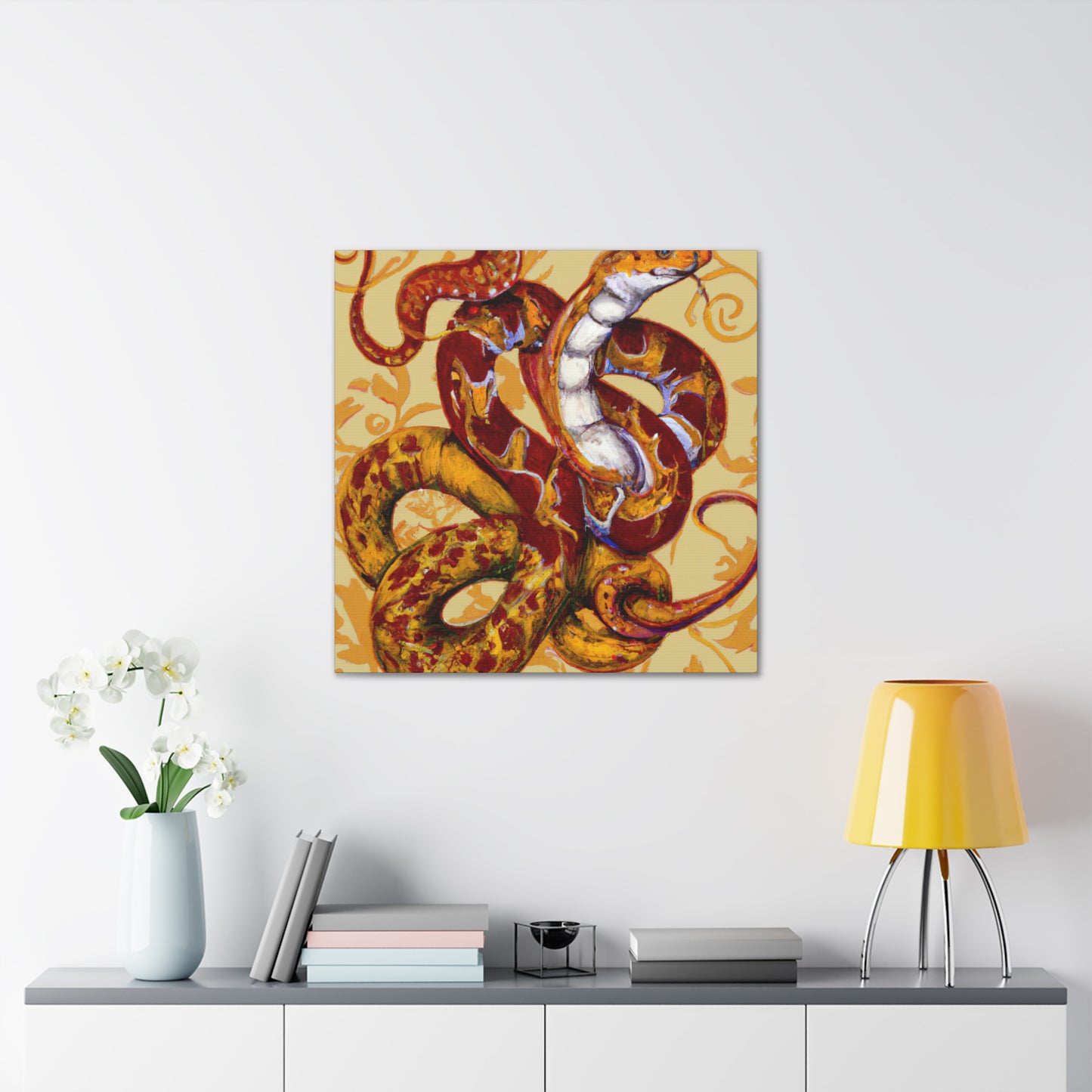 Corn Snake Splendor - Canvas