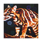 Tasmanian Tiger Reflection - Canvas