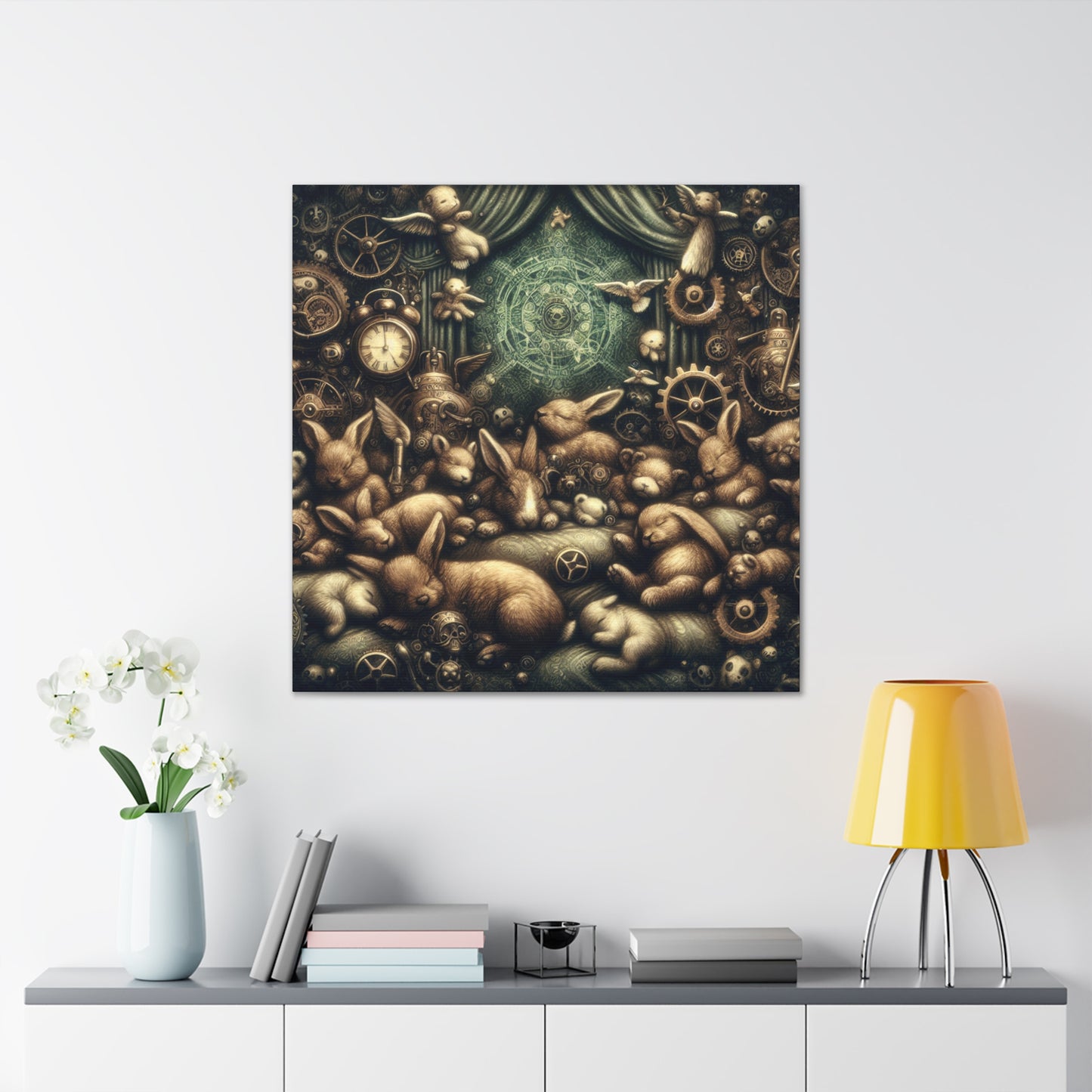 Slumbering Industrial Wildlife - Canvas