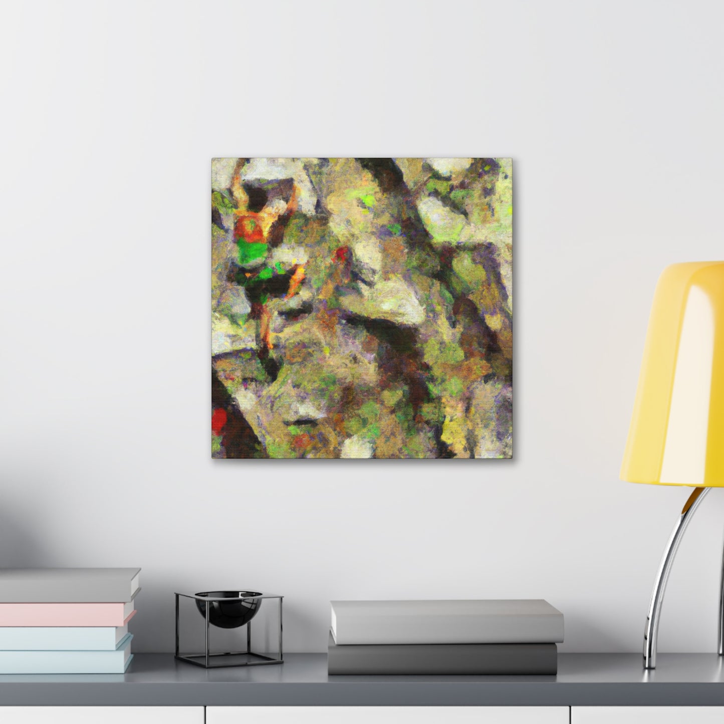 Climbing with Impressionism - Canvas