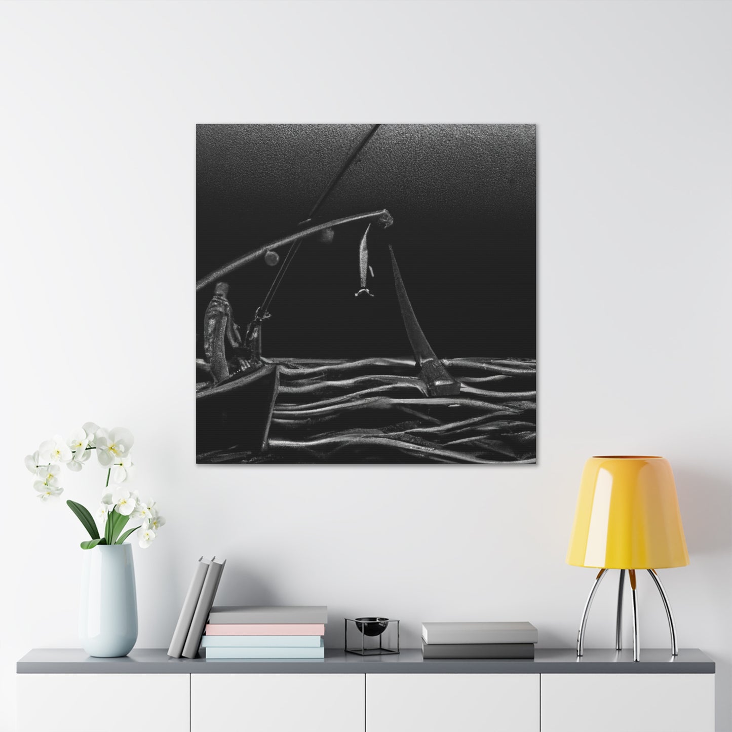 Underwater Fishing Journey - Canvas