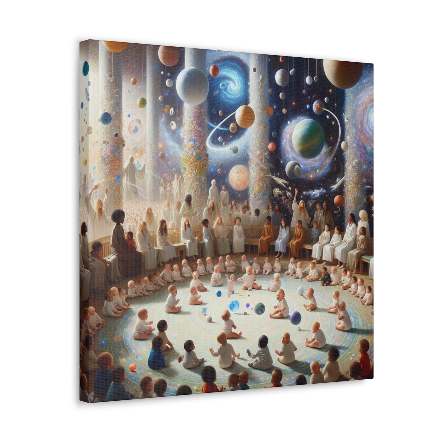 Stellar Dreams Unveiled - Canvas