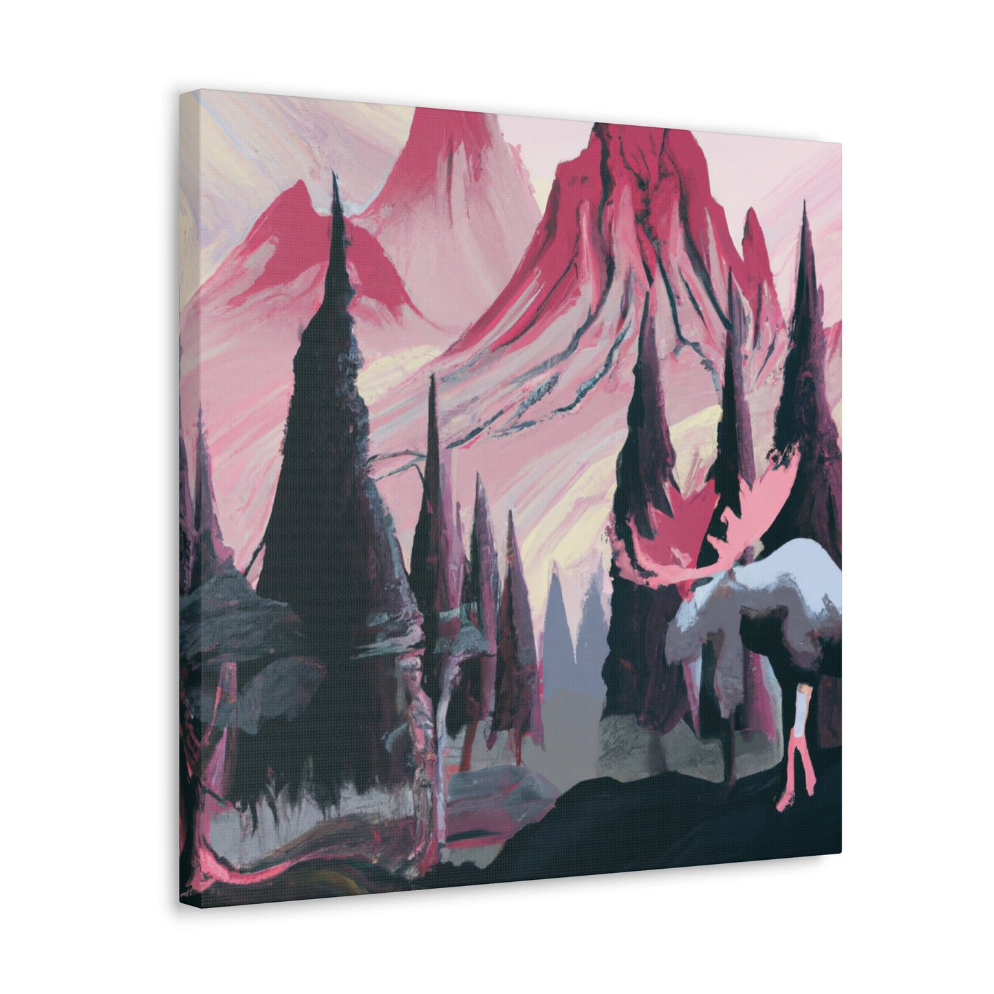 Moose in Grandeur - Canvas