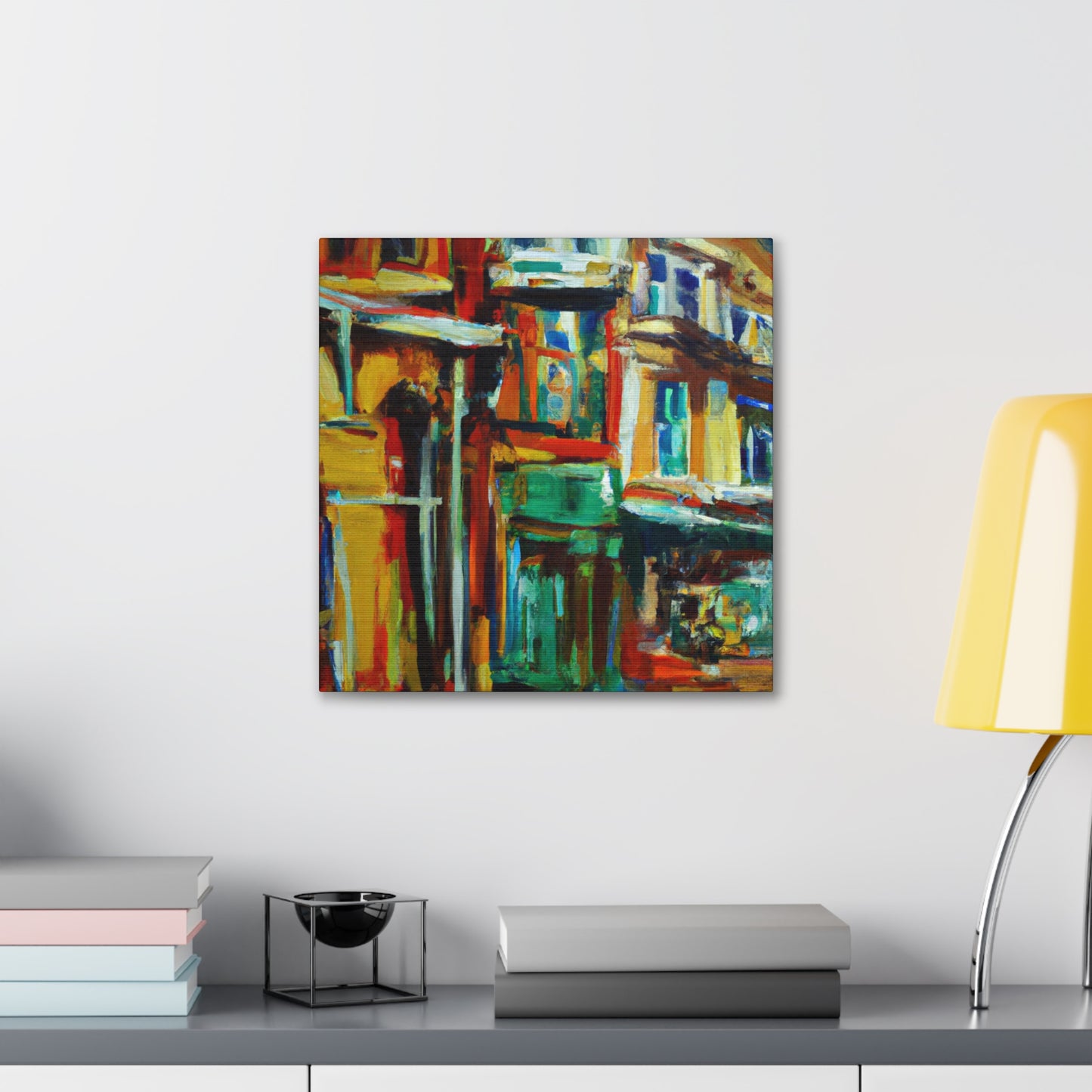 Modernist Sunrise Impression - Canvas