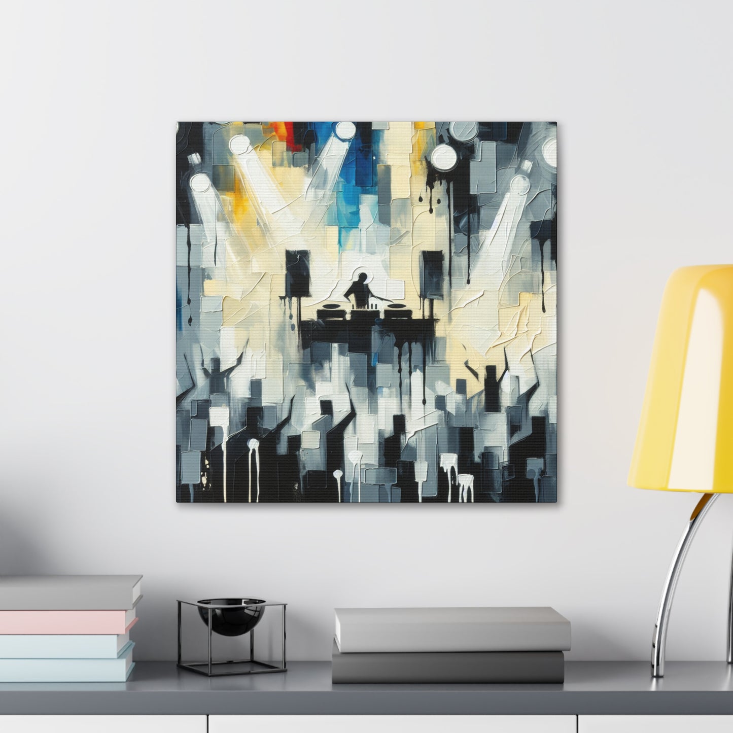 Rhythm of Nightlife Bliss - Canvas