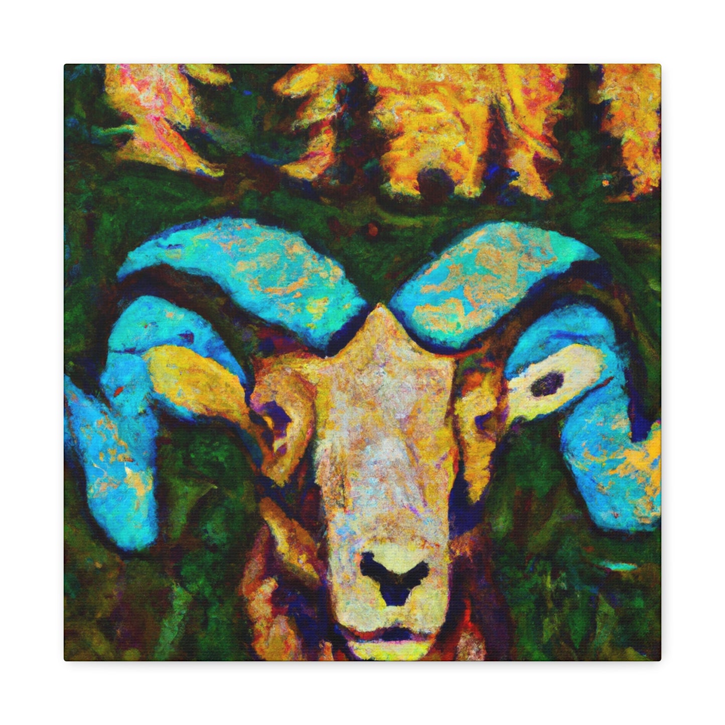 Big Horn Sheep Splendor - Canvas