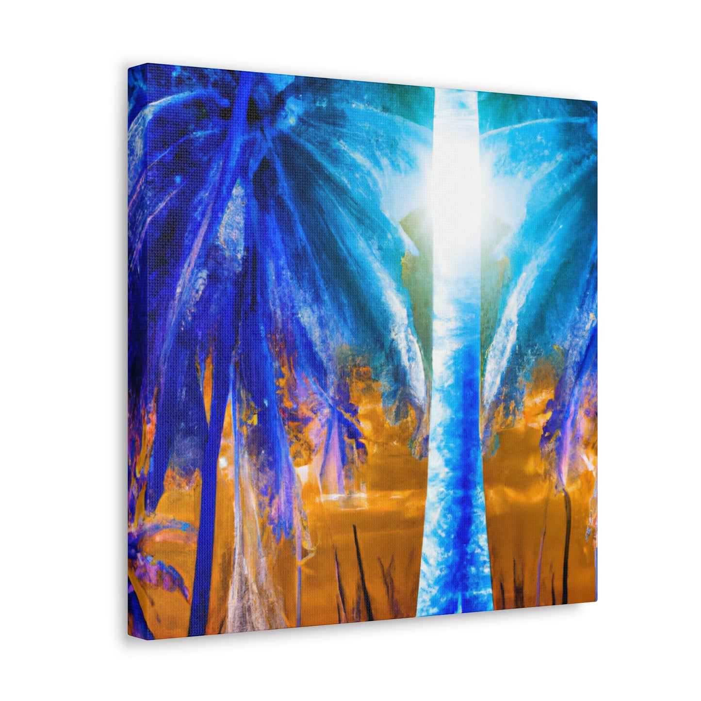 "Luminous Dreamscape Skies" - Canvas