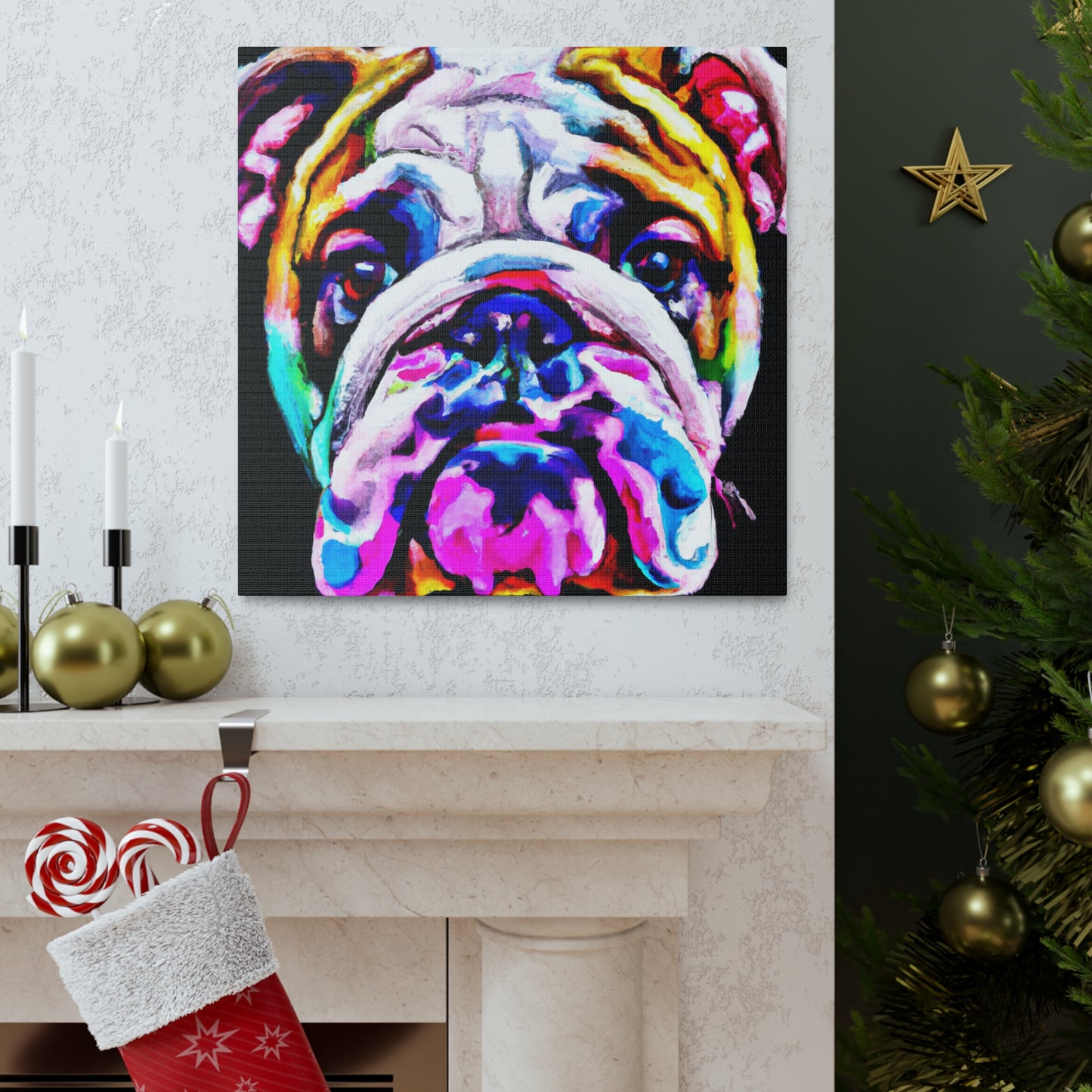 Bulldog's Bold Brigade - Canvas