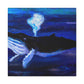 "Whale From Beyond Dreams" - Canvas