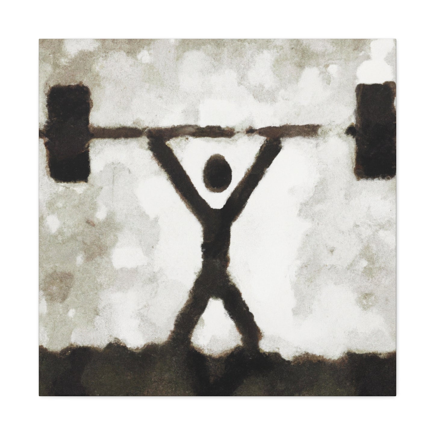 Weighty Workout Power - Canvas