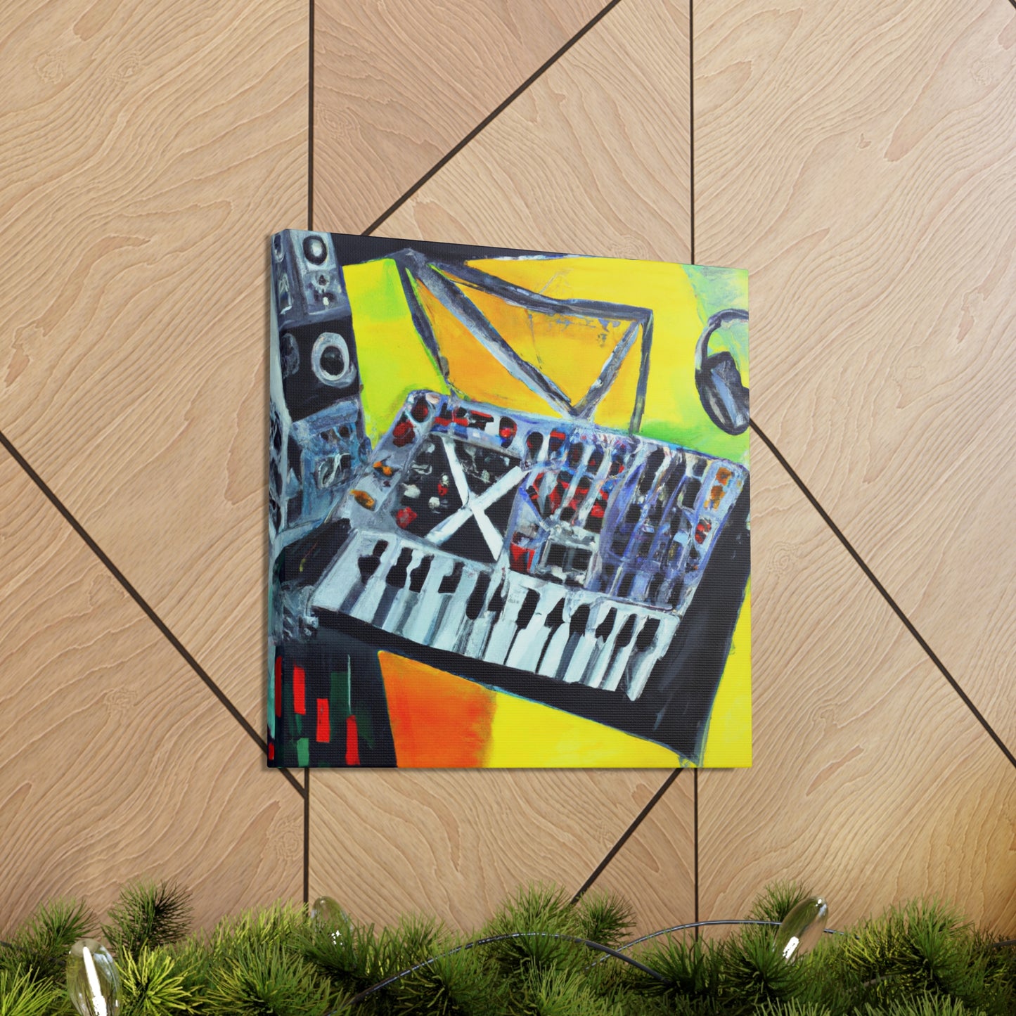 "Mixing Board Illumination" - Canvas