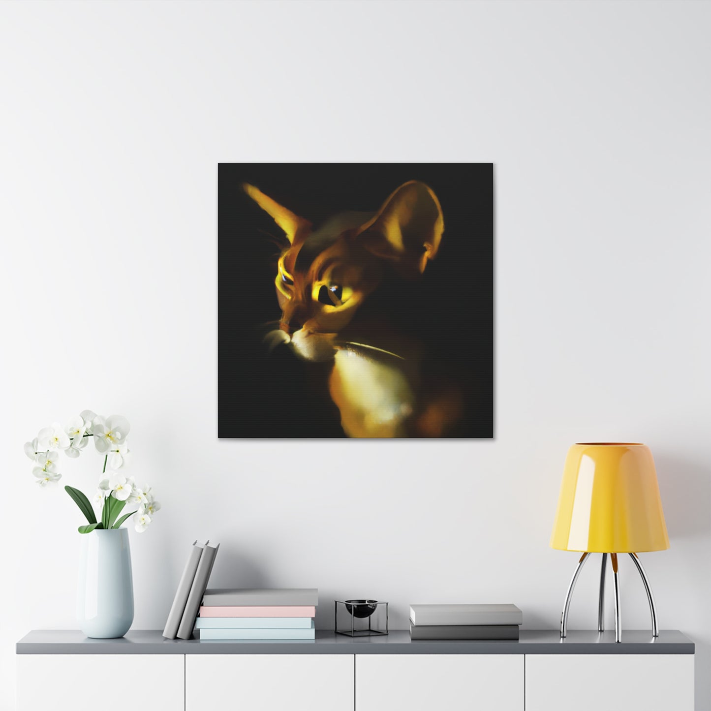 Abyssinian Impressionism - Canvas