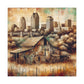 "Urban Reflections: Sacramento Symphony" - Canvas