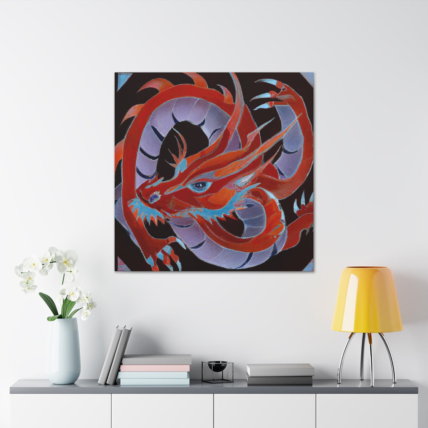 "Dragon in Splendor" - Canvas