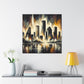 "Dynamic Urban Horizons" - Canvas