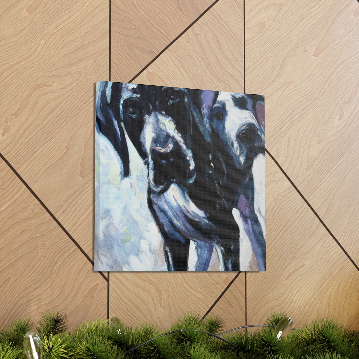 "Gentle Giant Dane" - Canvas