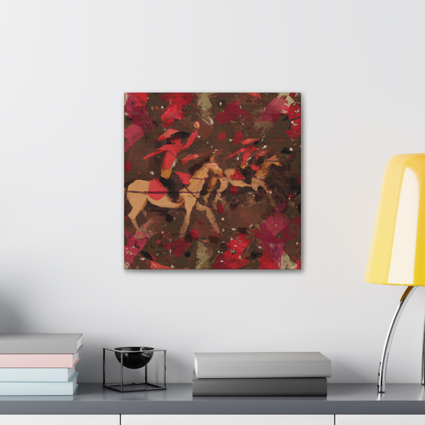 Cowboy Riding Westward - Canvas