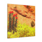 Desert Impressionism Piece - Canvas