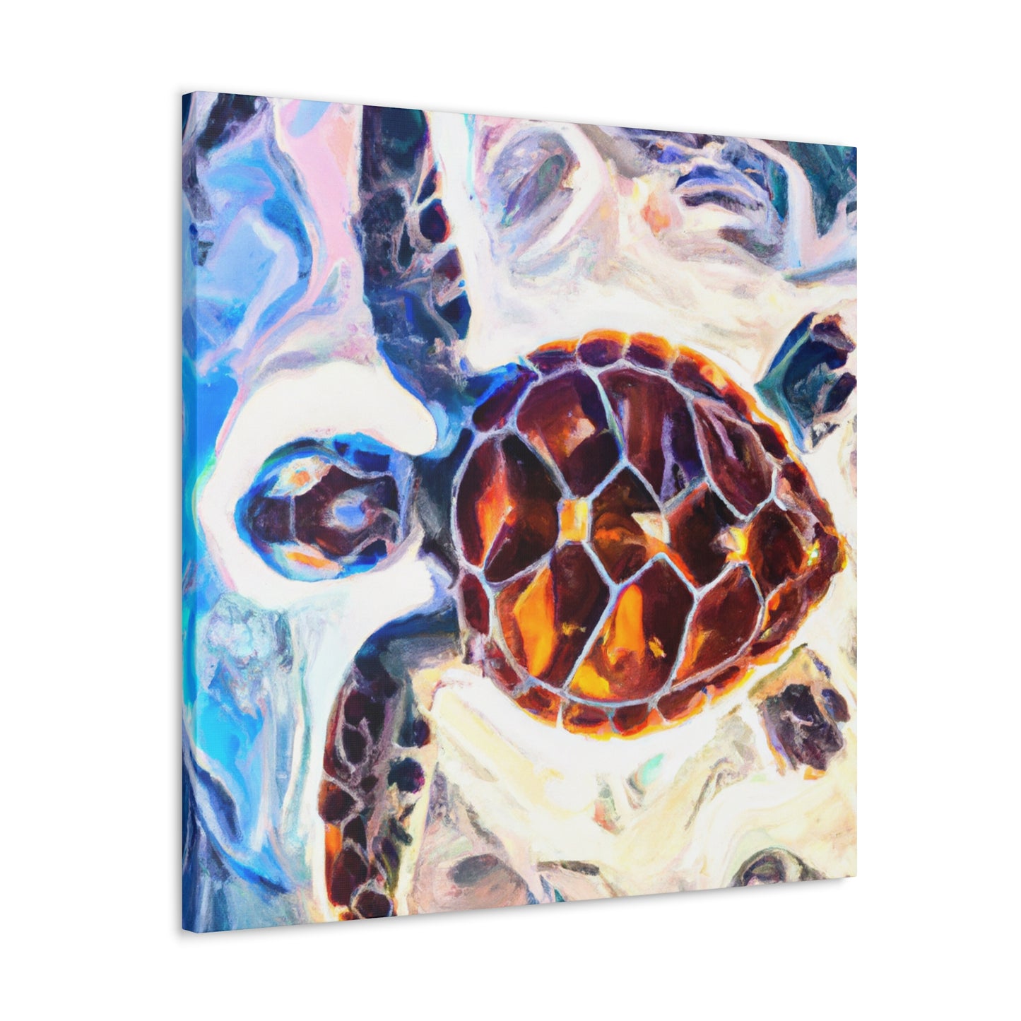 Sea Turtle Reflection - Canvas