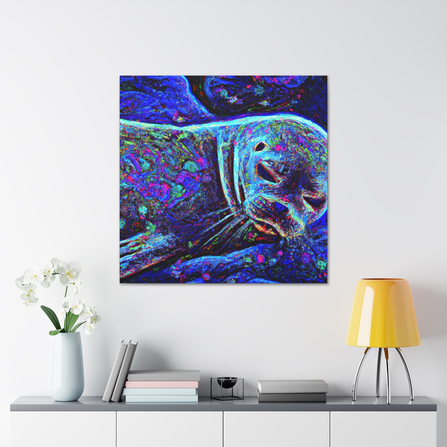 "The Majestic Seal Mural" - Canvas