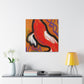 Goldfish in Abstraction - Canvas