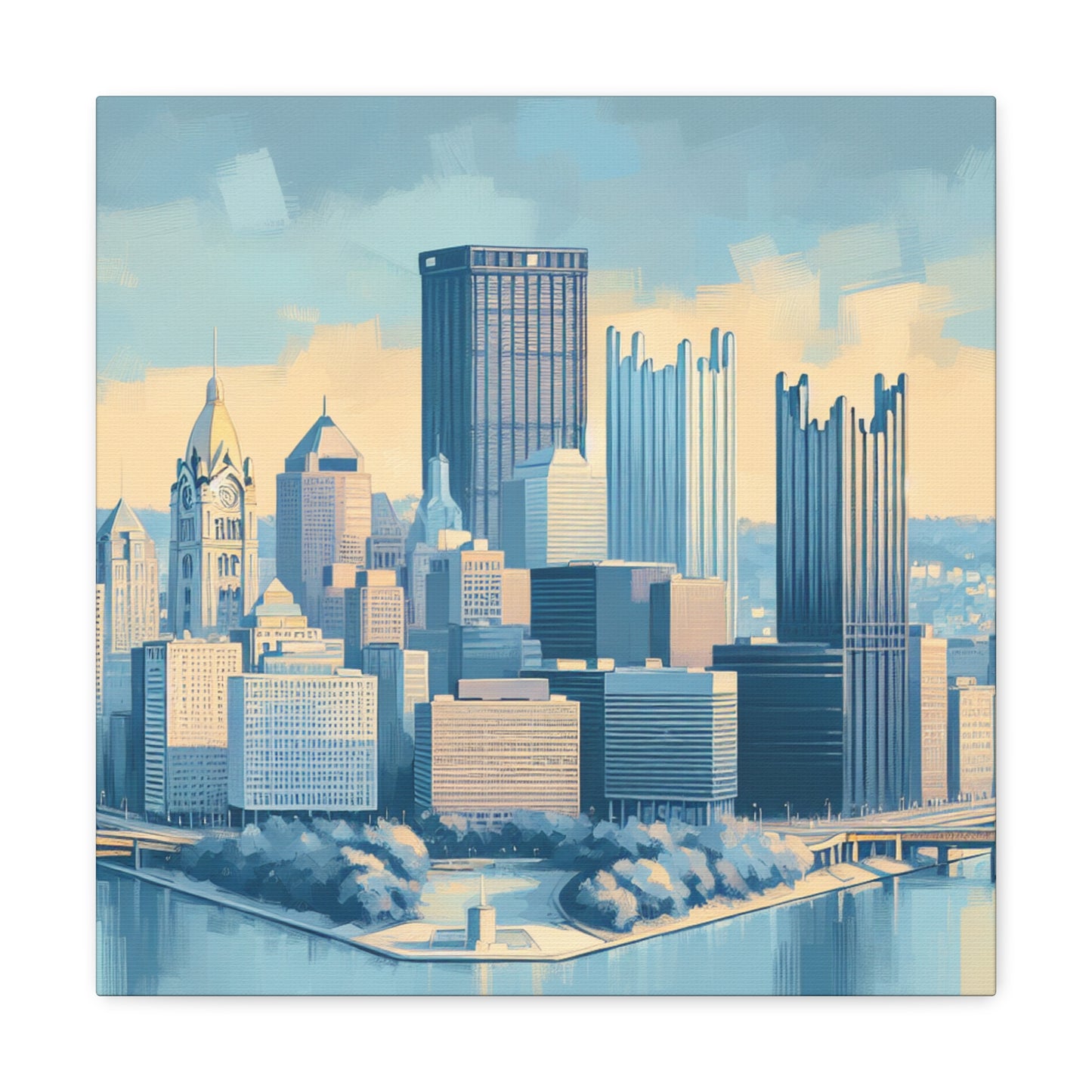 Steel City Reverie - Canvas