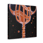 "Glorious Steampunk Wineglass" - Canvas