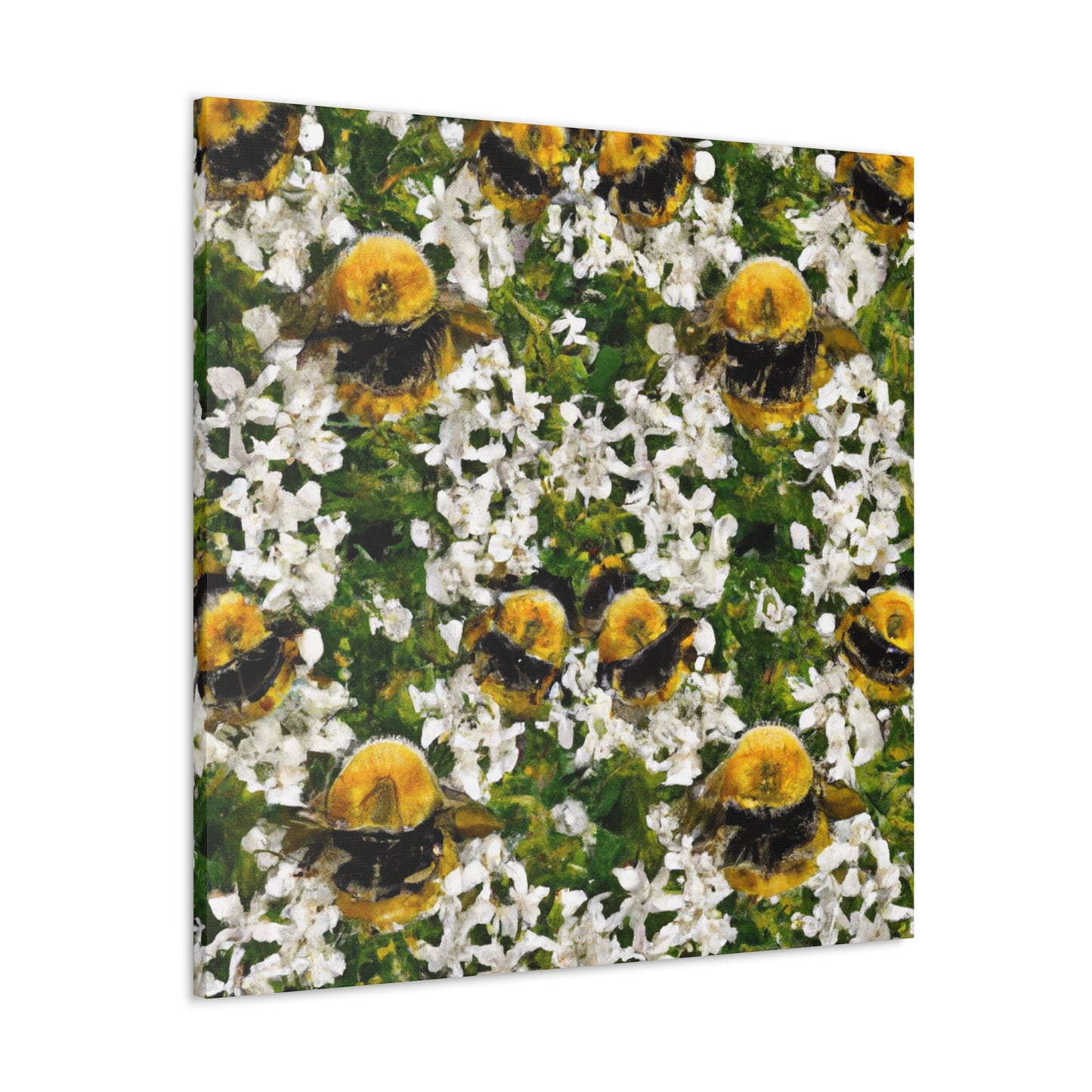 Bumblebee in Impasto - Canvas