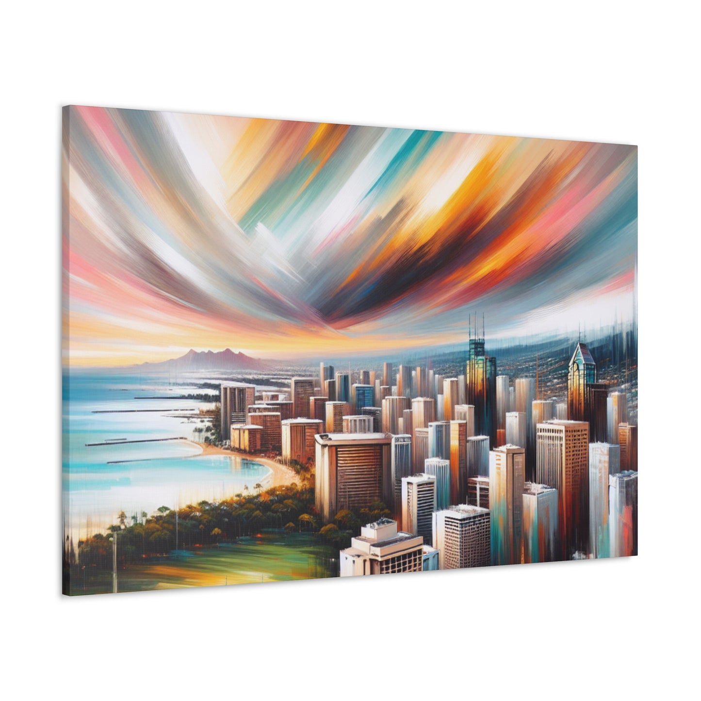 Tropical Serenity Unleashed - Canvas