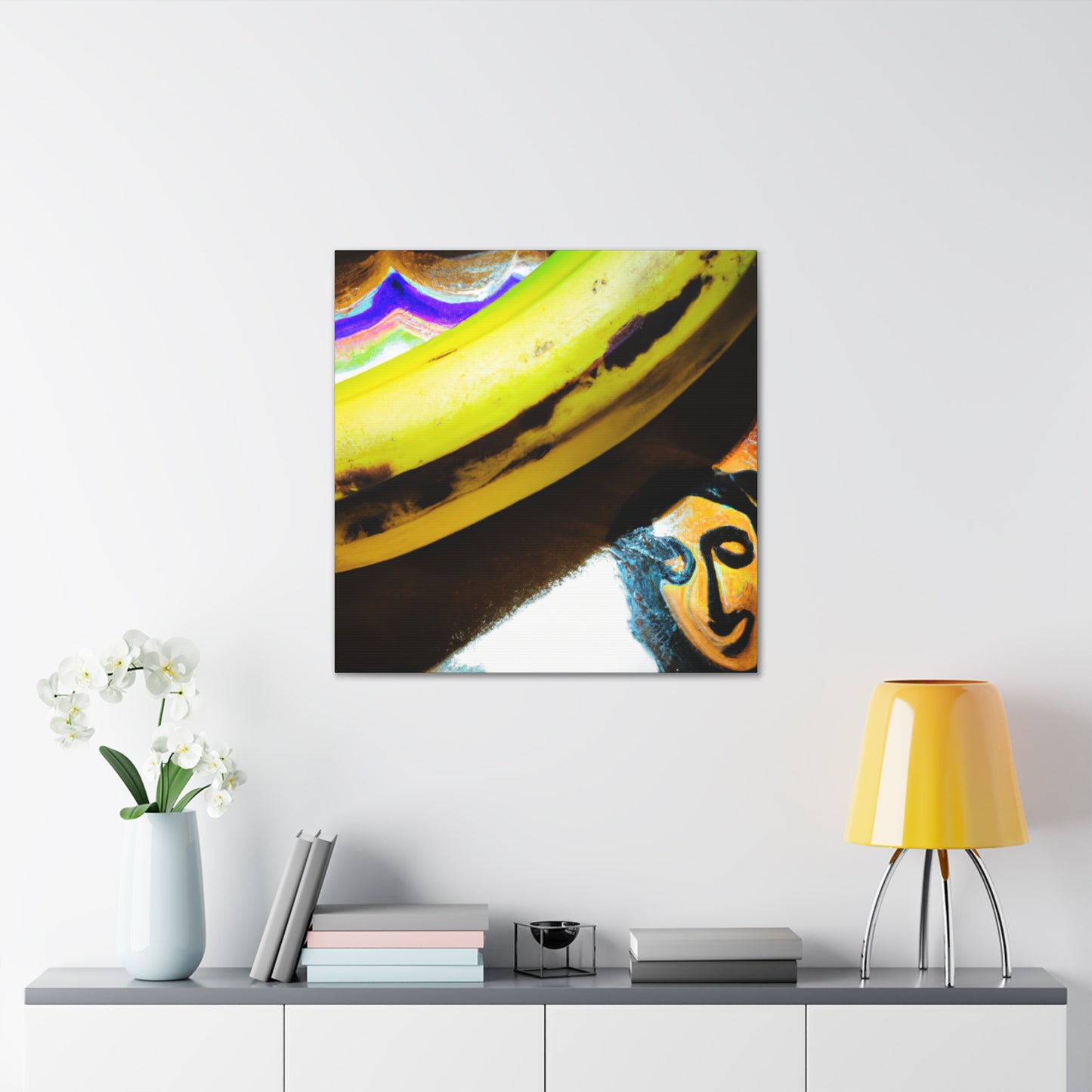 Banana Folk Splendor - Canvas