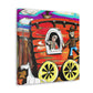 Chuck Wagon Classic Scene - Canvas