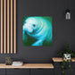 Manatee in Movement - Canvas