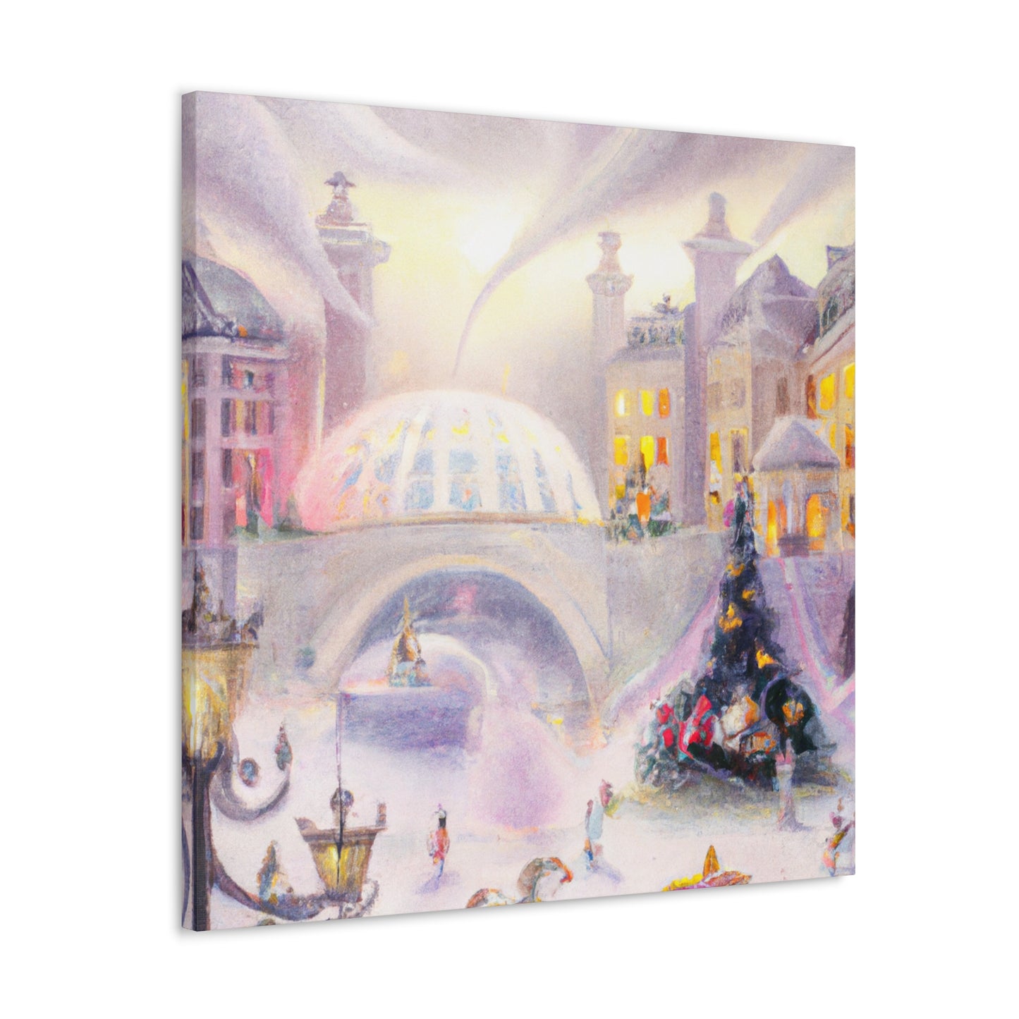 City Square in Dreamland - Canvas