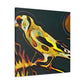 "American Goldfinch Hues" - Canvas