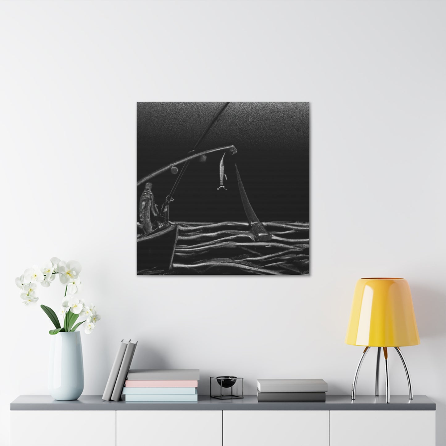 Underwater Fishing Journey - Canvas