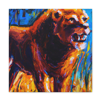 "Lion of Expressionism" - Canvas