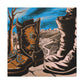 "Boots of Bygone Days" - Canvas