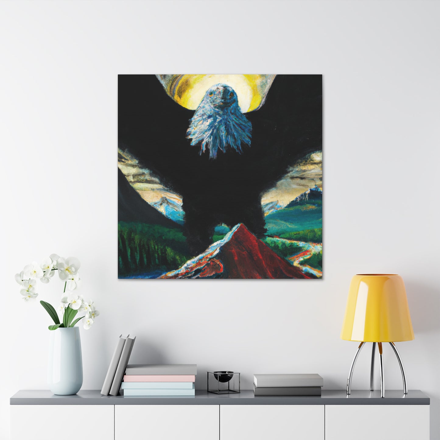 "The Majestic Bald Eagle" - Canvas