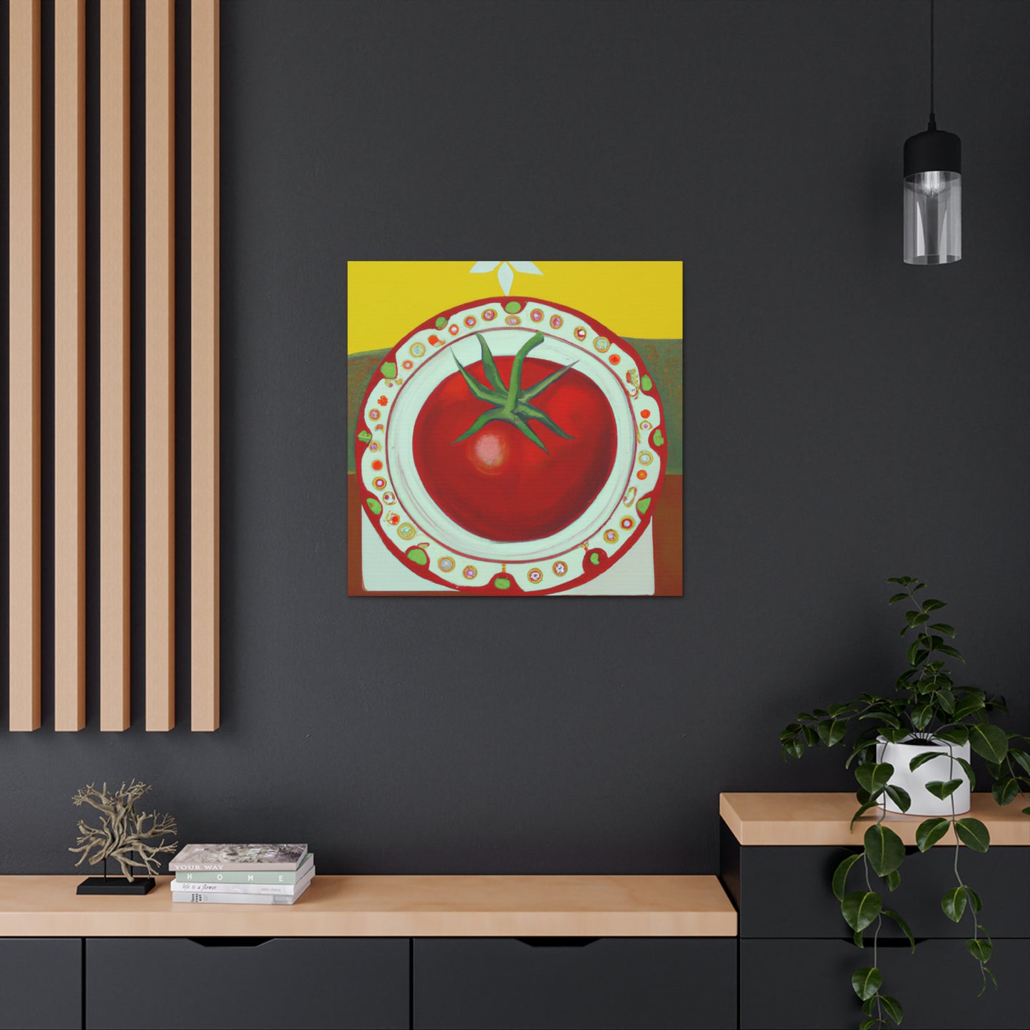 "Tomato's Sweet Bounty" - Canvas