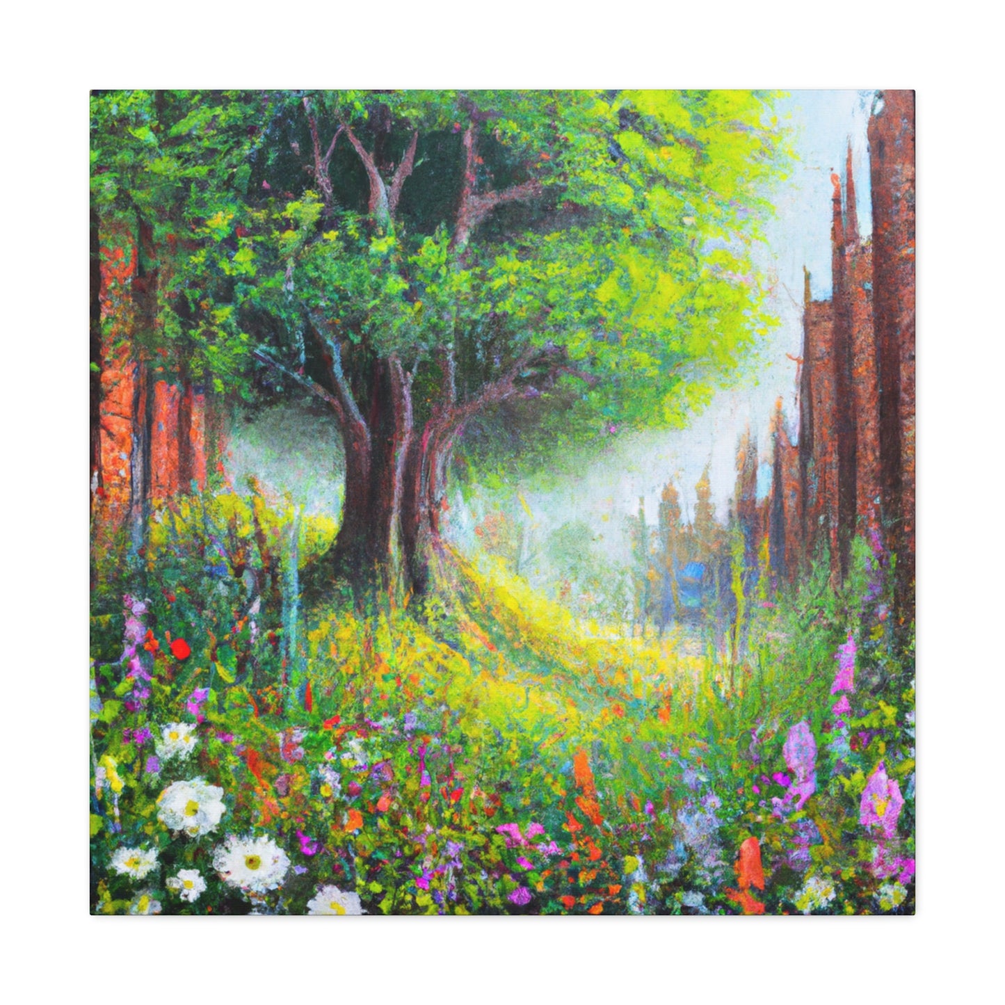 Wildflowers in Bloom - Canvas