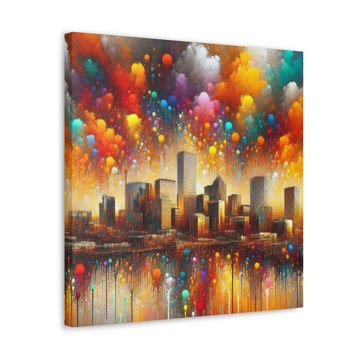 "Enigmatic Denver Dreams" - Canvas