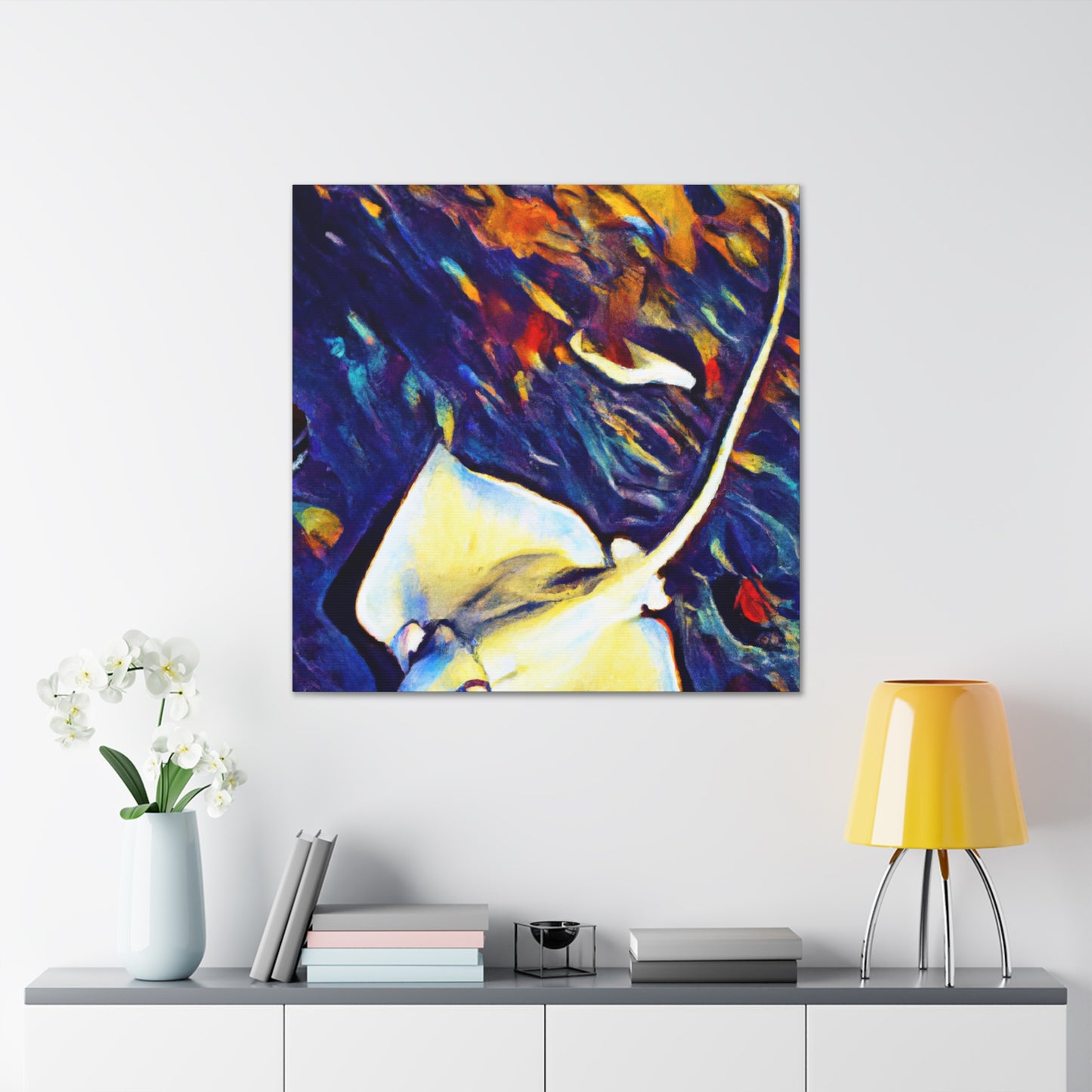 Stingray in Abstraction - Canvas