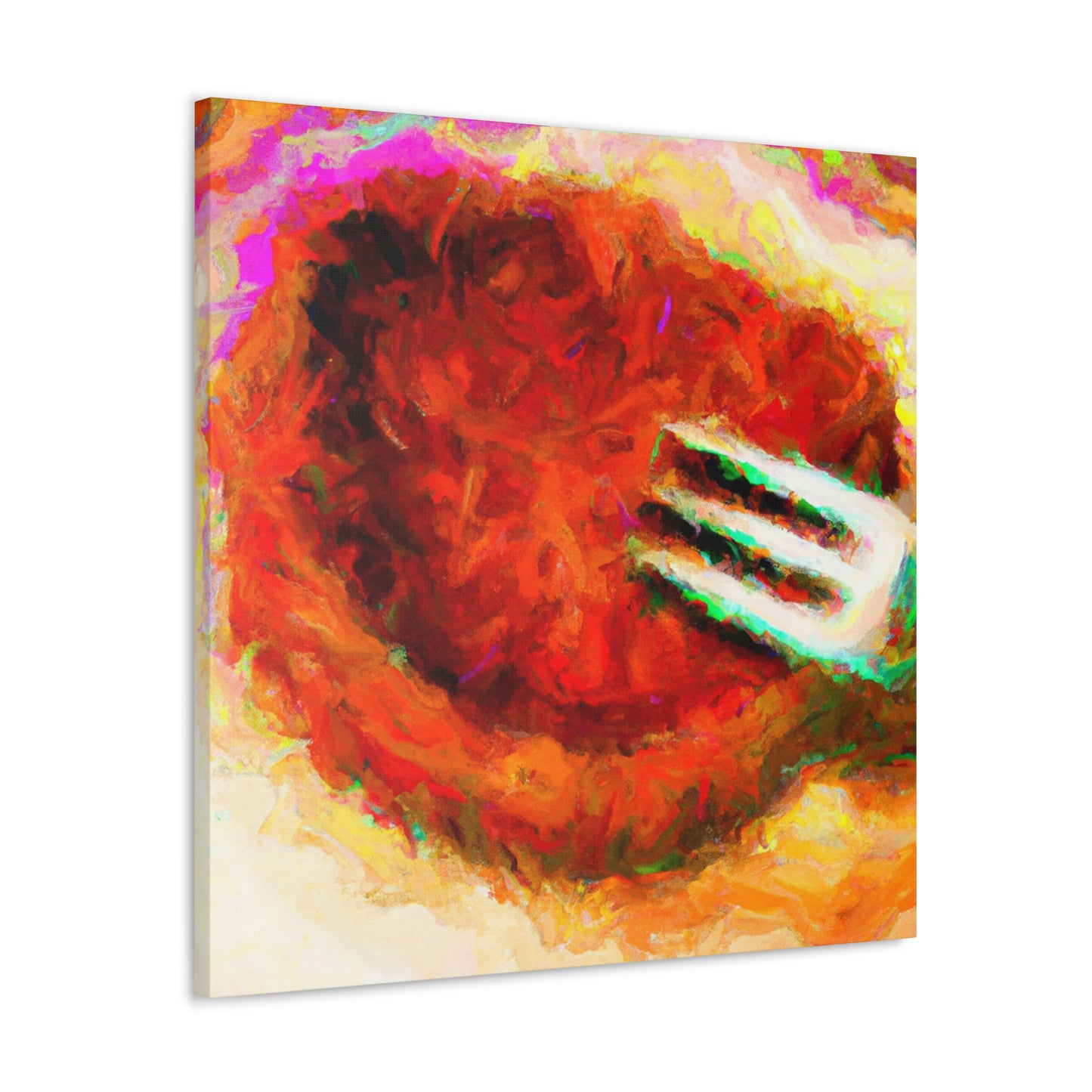 Steak on a Plate - Canvas