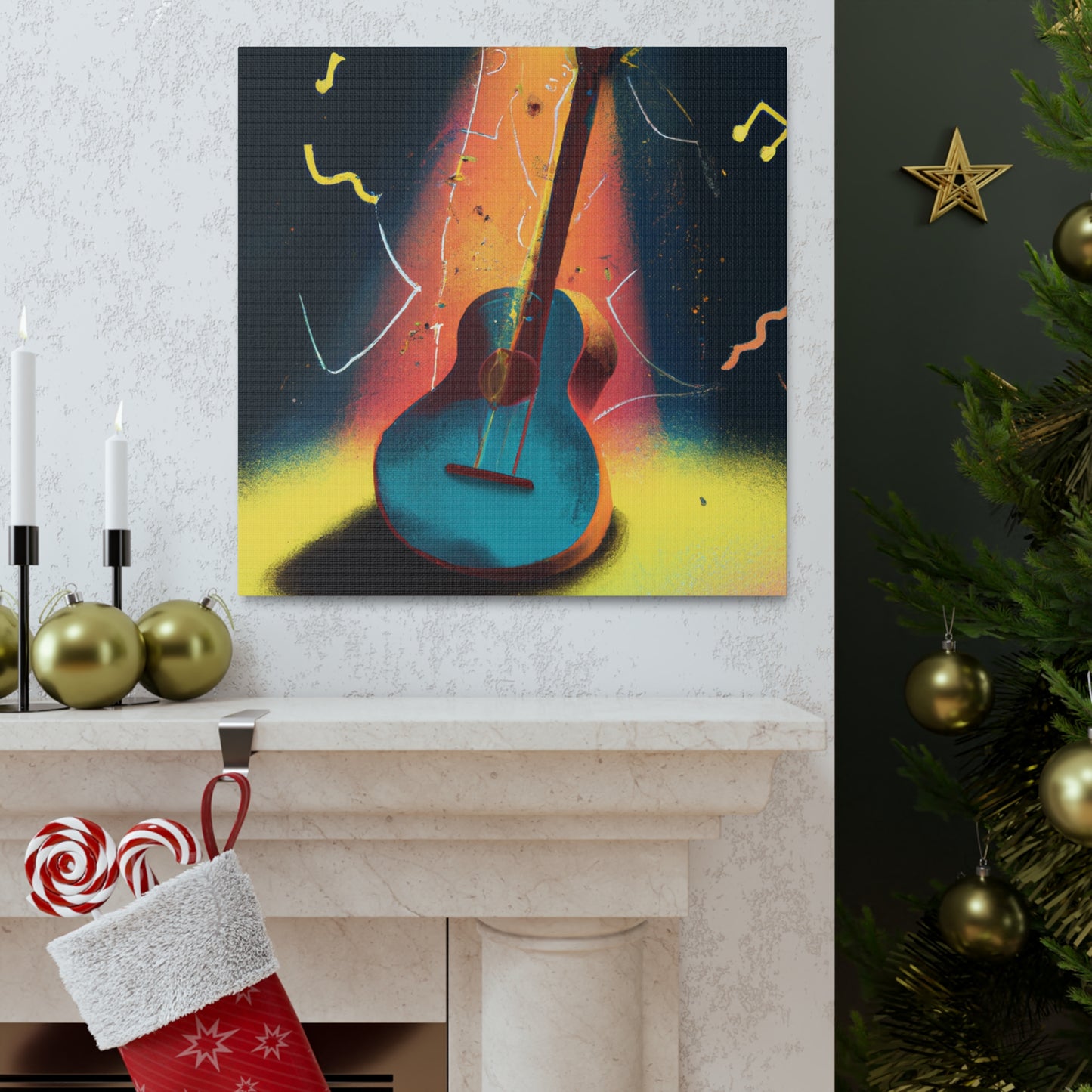 "Ring of Melody Strum" - Canvas